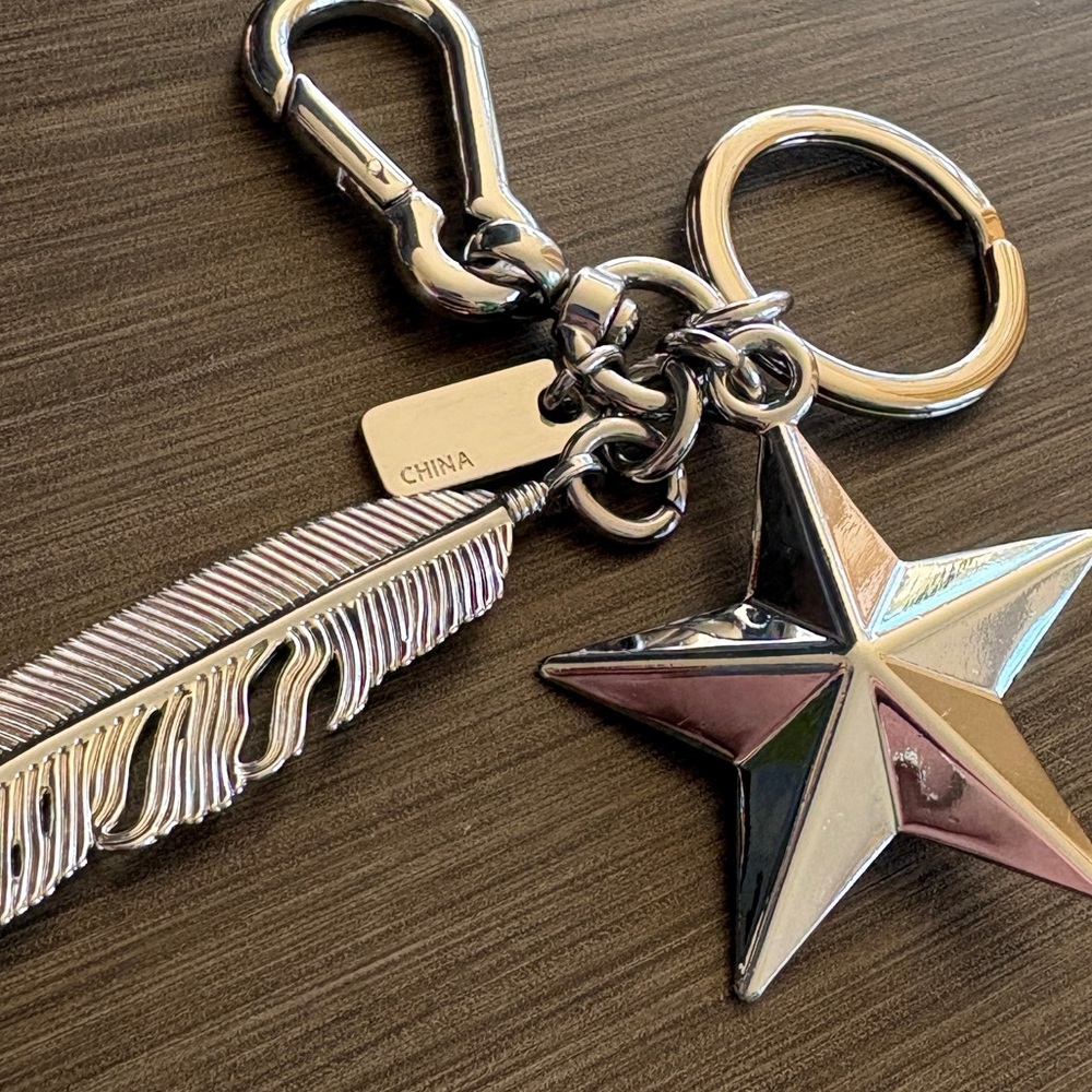 Coach 2017 Star Feather Bag Charm - Picture 8 of 9